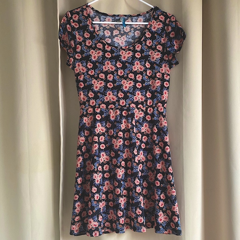 WALLFLOWER Floral Mini Dress
